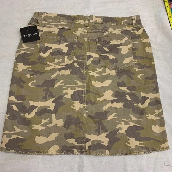 ๐๐๐ NWT BACCINI WOMENS CAMO SKIRT SIZE 10 ๐๐๐ - Picture 6 of 6